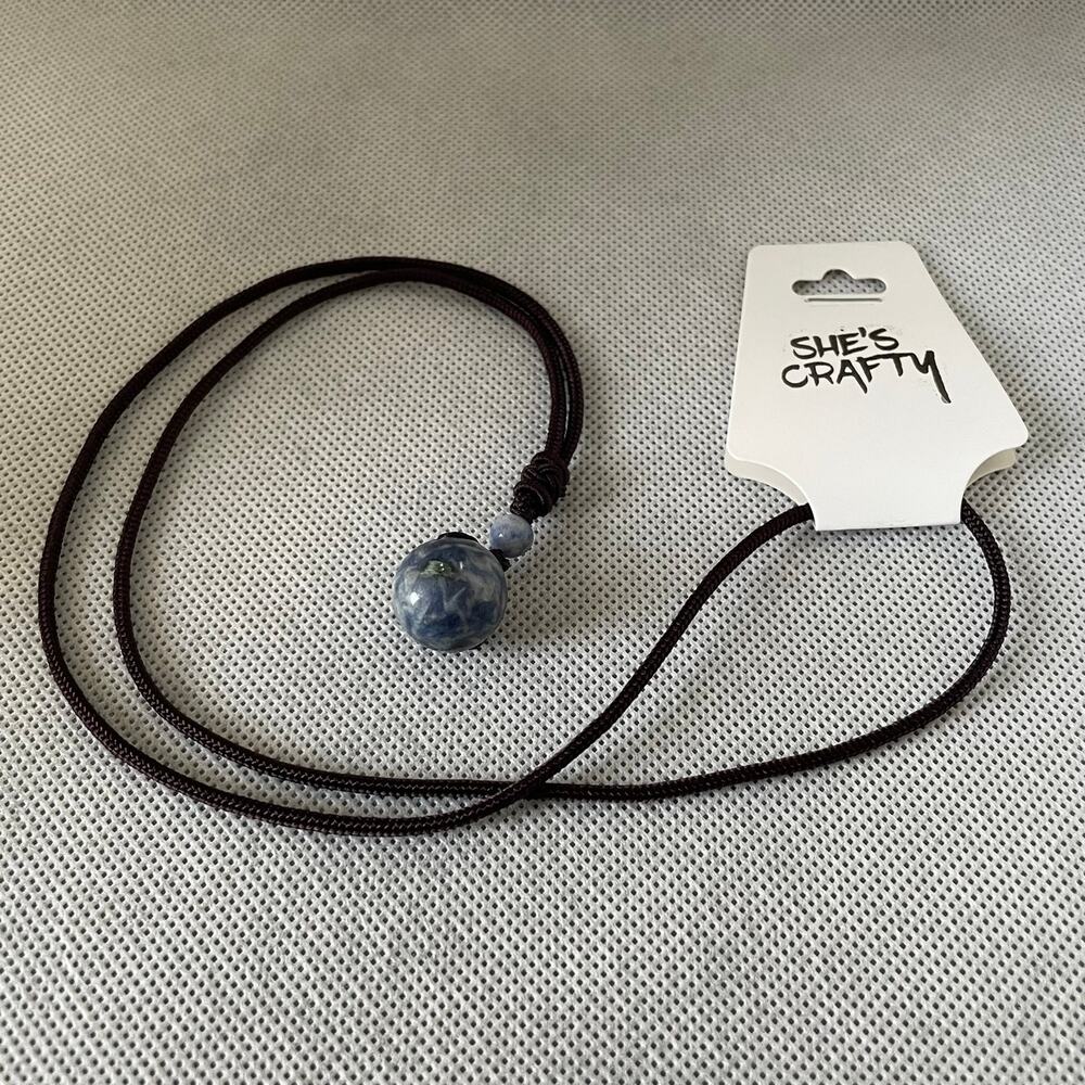 Sodalite Meditation & Healing Necklace